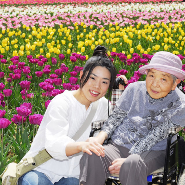 利用者様とヘルパーさん